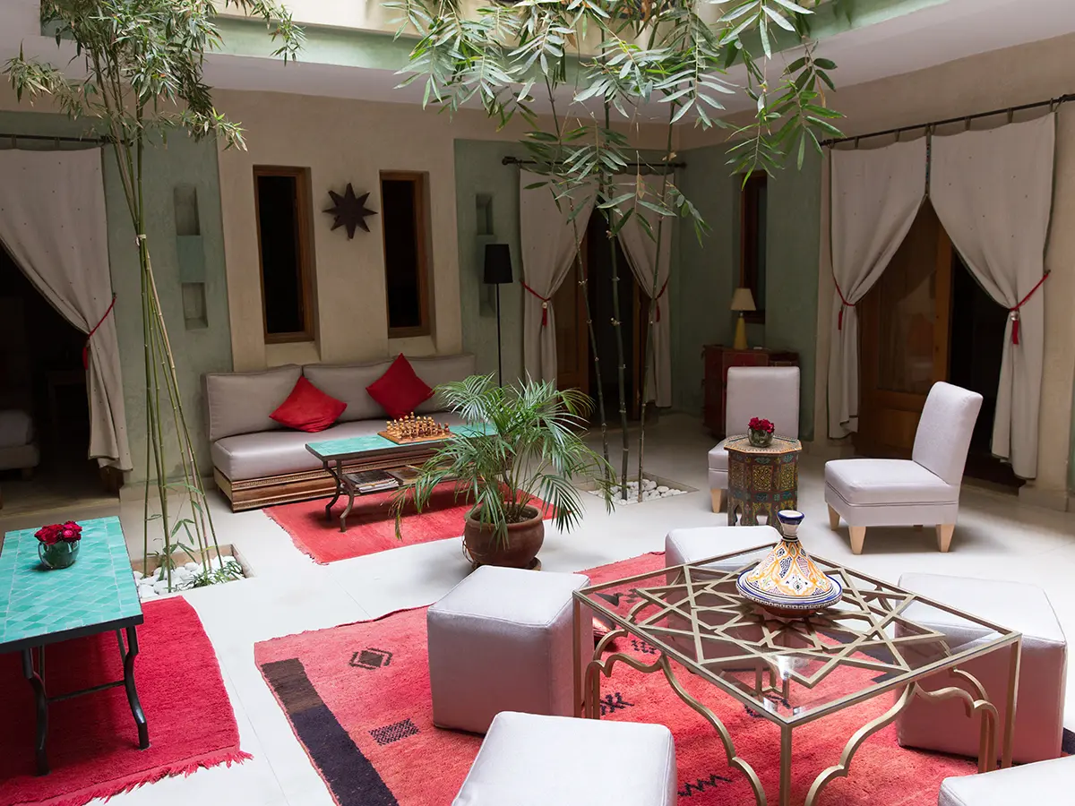 Traditional riad stay in Marrakesh medina