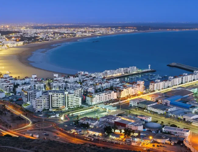 Agadir city's Marina