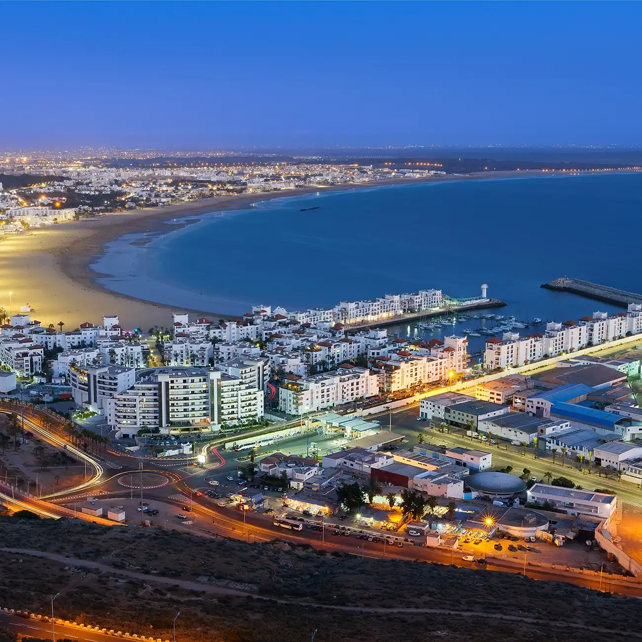 Agadir city's Marina