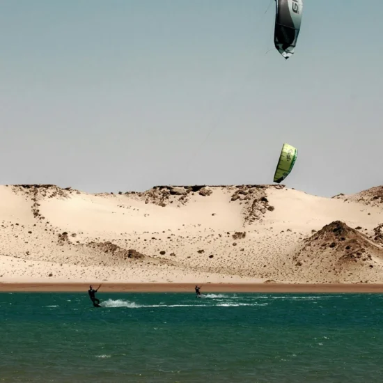 Porto Rico Beach — one of Dakhla City's most beautiful and untouched coastal spots.