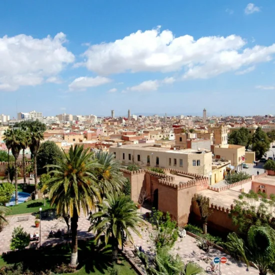 Bab Sidi Abdelwahab historic gate in Oujda City